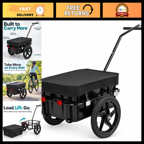 Heavy duty bike cargo trailer - bike,