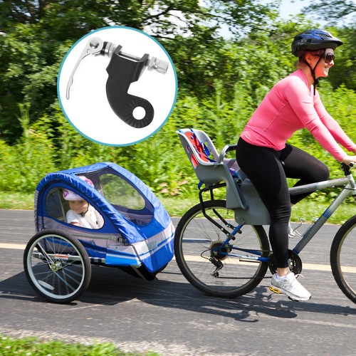 Bike trailer hitch connector - bike,