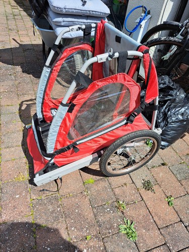 Kids bike trailer dog - trailer,