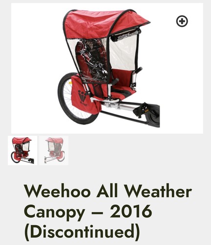 Weehoo kids bike - kids, trailer