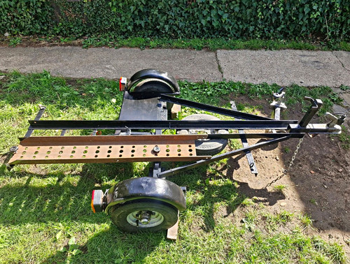 Single motorbike trailer - single,
