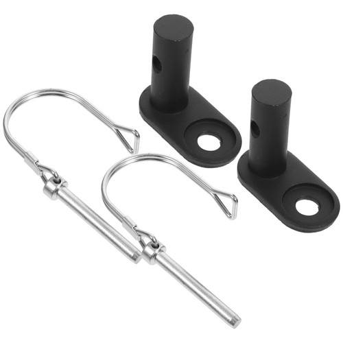 Black steel cycling adapter - black,