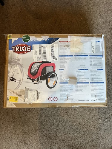 Trixie pet bicycle trailer - trixie,