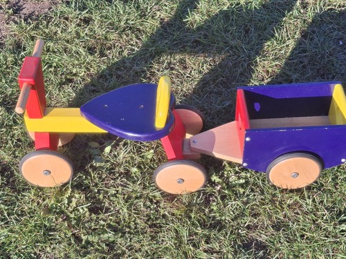 Wooden push along - push,