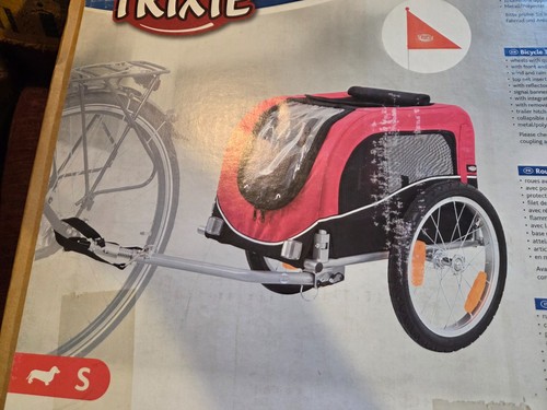 Trixie dog bike trailer - bike, trailer,