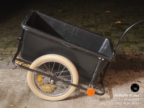 Bike trailer black litre - 90,