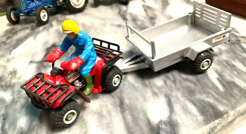 Britains farm quad bike - britains.1:32.farm.,