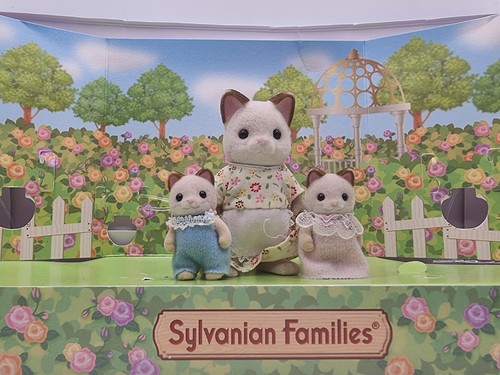 Sylvanian families keats cat - families,