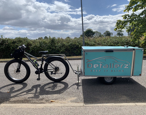 Bicycle cargo trailer