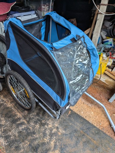 Dog trailer - dog,