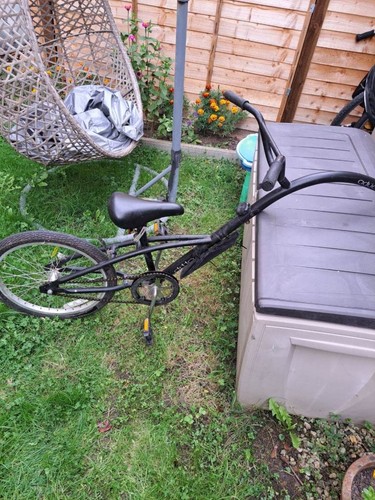 Single wheel tag along bike - single-wheel,