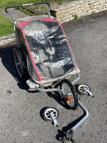 Thule double kids bike trailer - double,